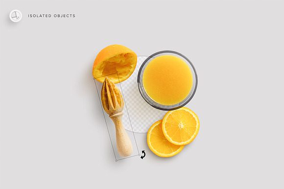Fruits Oranges Citrus Scene Creator in Scene Creator Mockups - product preview 1