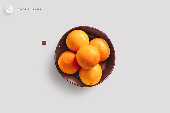 Fruits Oranges Citrus Scene Creator in Scene Creator Mockups - product preview 4