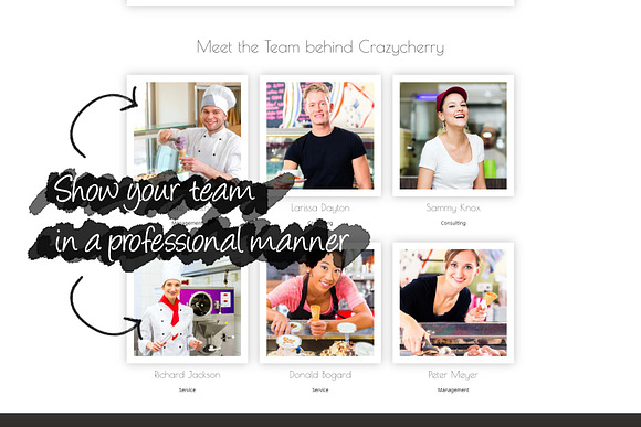 Crazycherry - Ice-Cream WP Theme in WordPress Themes - product preview 3