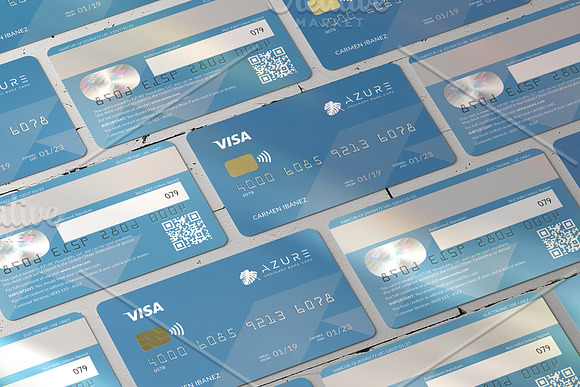 Azure Bank Card in Card Templates - product preview 4
