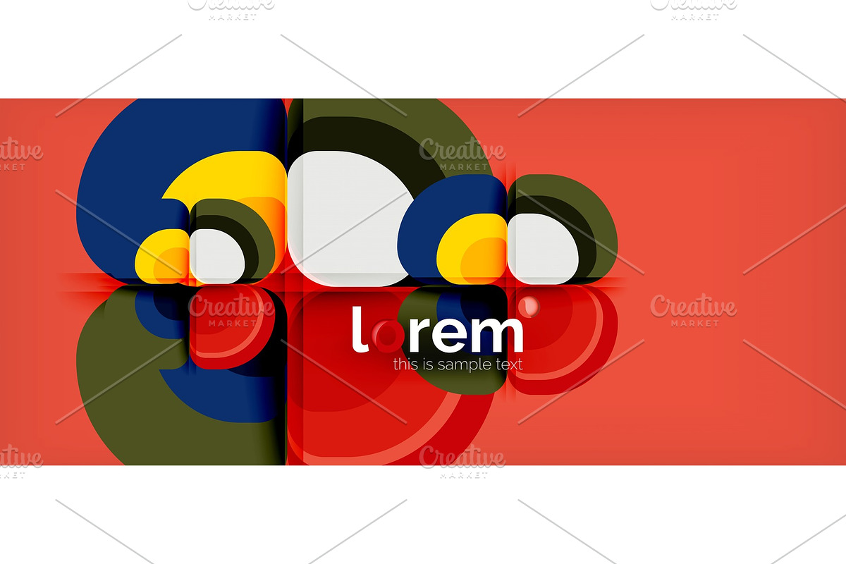 Geometric modern abstract background in Illustrations - product preview 8