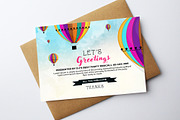 Multi Use Greetings Card Template