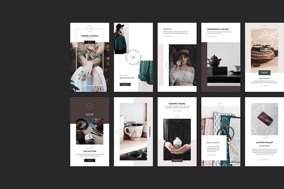 Handmade Canva Social Media Pack in Instagram Templates - product preview 3