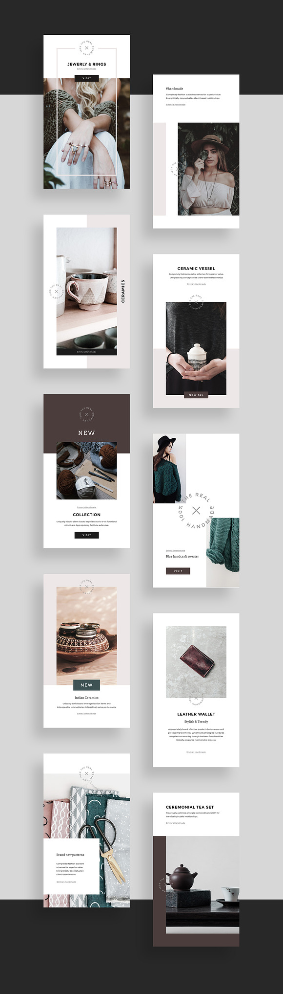 Handmade Canva Social Media Pack in Instagram Templates - product preview 4