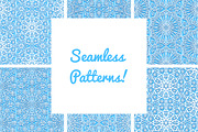 Traditional seamless patterns