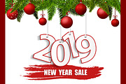 New Year Sale 2019 banner