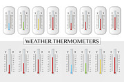 Weather Thermometers. 