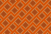 Zigzagging knitted seamless pattern