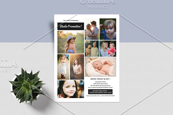 Studio Promotional Flyer V920 in Flyer Templates - product preview 1