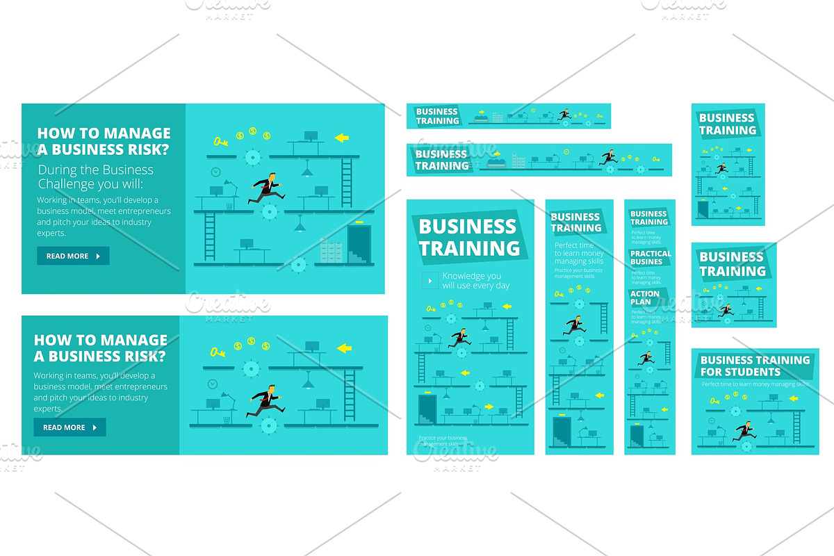 Business training game and in Illustrations - product preview 8