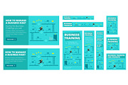 Business training game and
