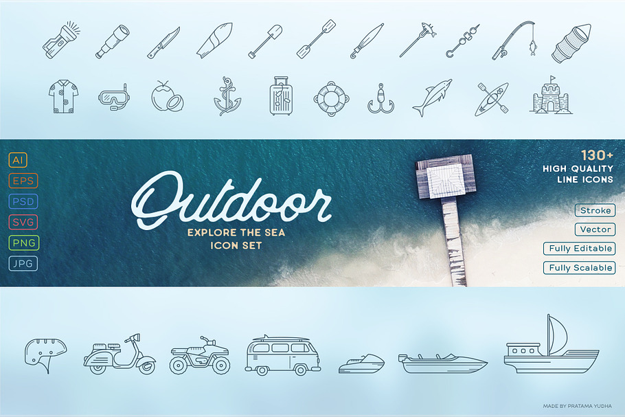 Explore the Sea Icon Set in Icons - product preview 8