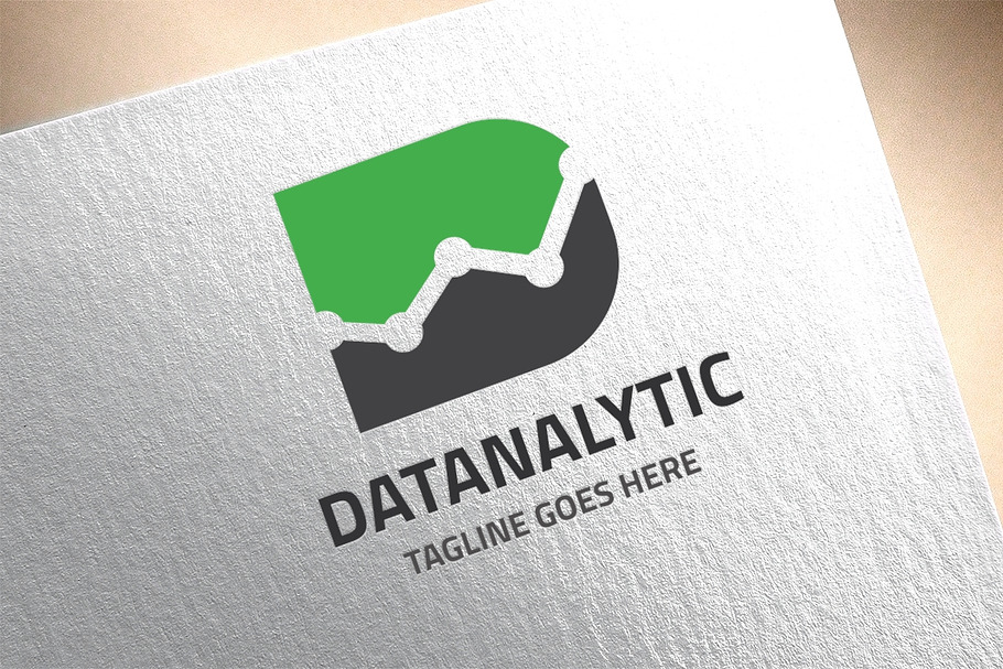 Letter D - Datanalytic Logo in Logo Templates - product preview 8