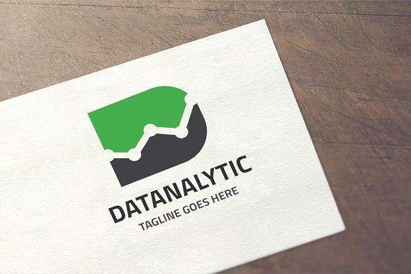 Letter D - Datanalytic Logo in Logo Templates - product preview 2