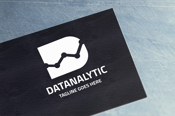 Letter D - Datanalytic Logo in Logo Templates - product preview 4