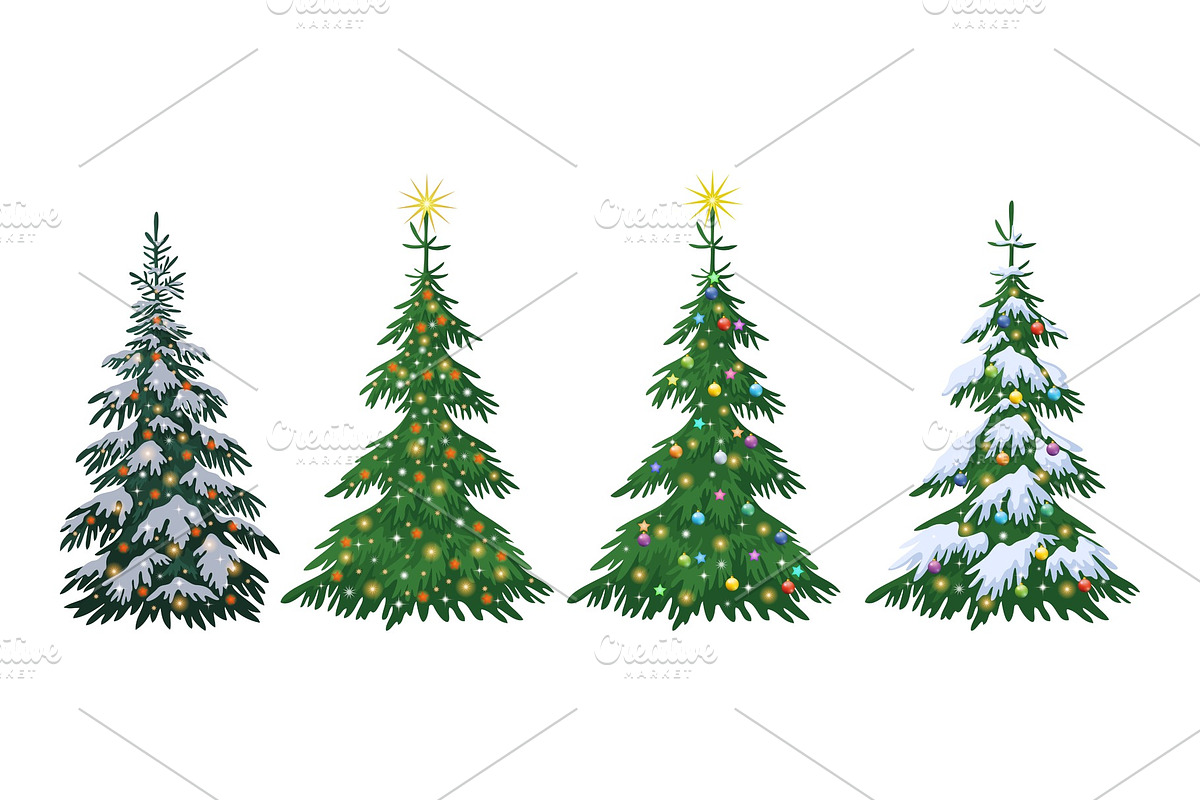 Christmas Trees in Objects - product preview 8