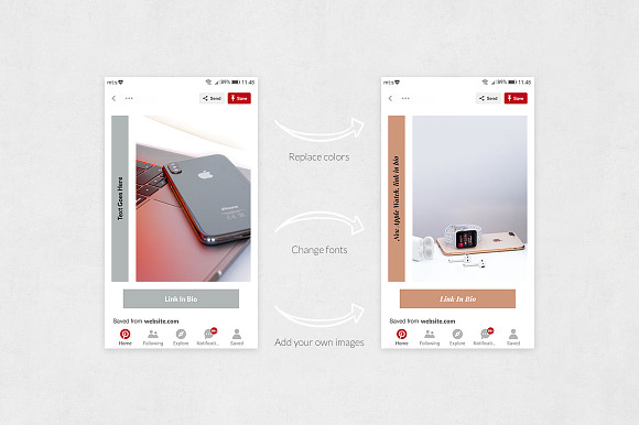 Gadgets Pinterest Posts in Pinterest Templates - product preview 4