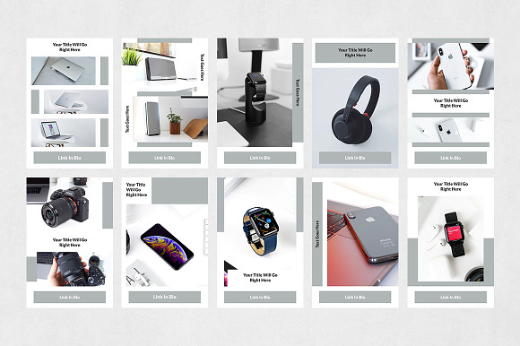 Gadgets Pinterest Posts in Pinterest Templates - product preview 7