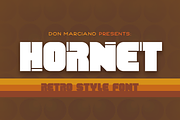 Hornet - Retro Style Font