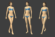 Lowpoly Female Character - Caren