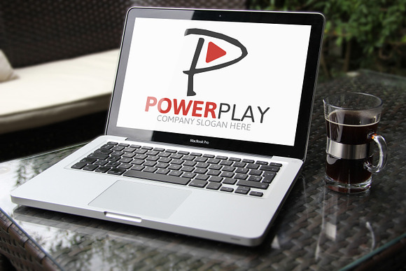 Power Play /P Letter Logo in Logo Templates - product preview 2