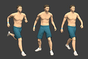 Lowpoly Male Character - Max