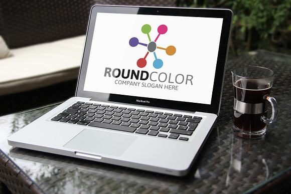 Round Color in Logo Templates - product preview 1