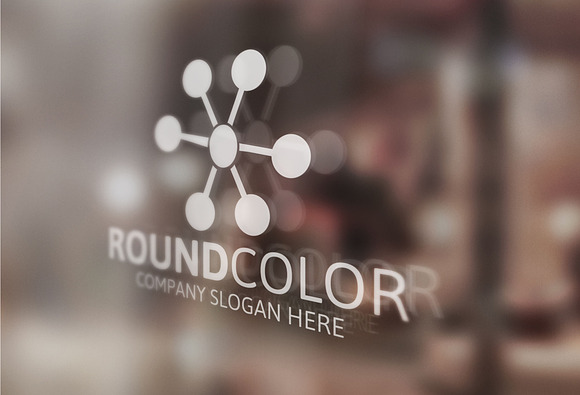 Round Color in Logo Templates - product preview 2