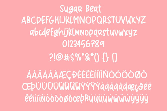 NEW! Sugar Beat Handwritten Font in Display Fonts - product preview 2
