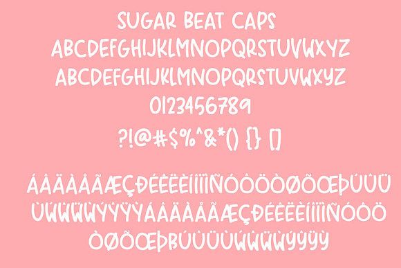 NEW! Sugar Beat Handwritten Font in Display Fonts - product preview 3