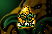 Corn Basketball - Mascot & Esport Lo