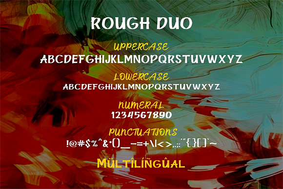 Rough Sketch - fonts duo in Script Fonts - product preview 9