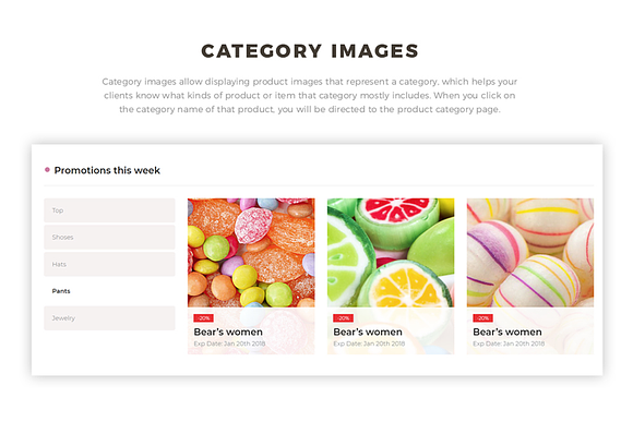 Leo Walmart - Food, Candy, Sweet Sho in Bootstrap Themes - product preview 3
