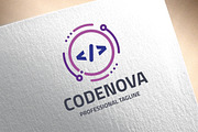 CodeNova Logo