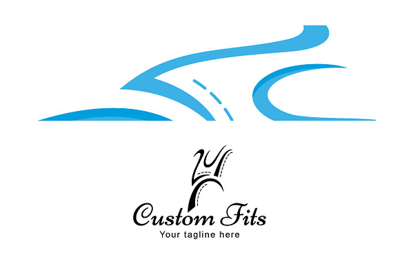 Custom Fits-Tailoring & Boutique in Logo Templates - product preview 2