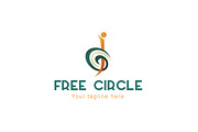 Free Circle-Figurative Stock Logo