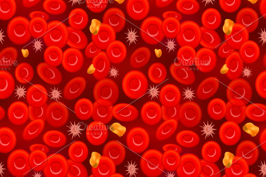 A lot of erythrocytes in Patterns - product preview 8