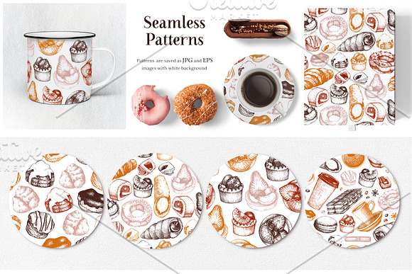 Vector Pastries Collection in Objects - product preview 5