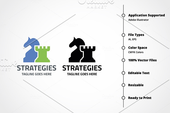 Strategies Logo in Logo Templates - product preview 6