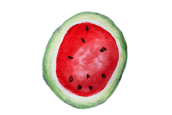 Seamless pattern with watermelons in Patterns - product preview 5