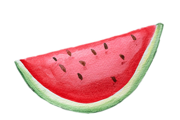 Seamless pattern with watermelons in Patterns - product preview 6