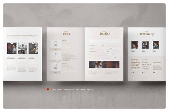 Proposal in Brochure Templates - product preview 2