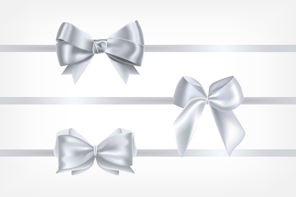 Realistic ribbons set in Illustrations - product preview 3