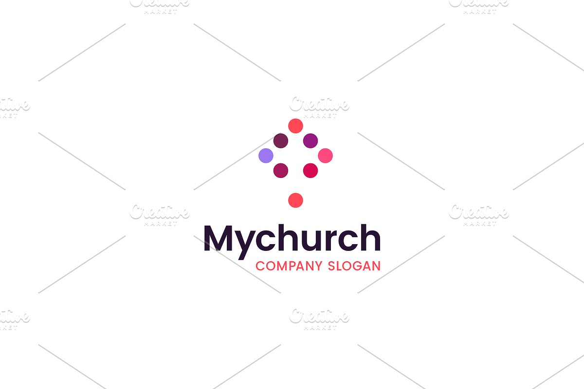 Mychurch - Church Logo in Logo Templates - product preview 8