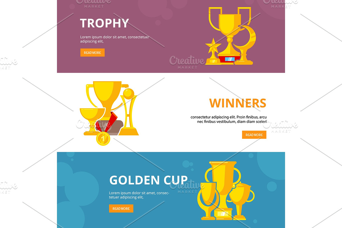 award trophy cup. sports winners in Objects - product preview 8