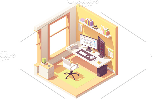 Isometric programmer workplace