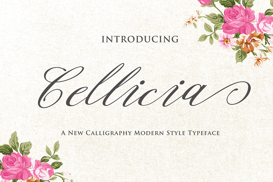 Cellicia Script in Script Fonts - product preview 8