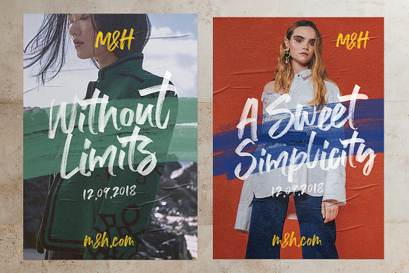 Black Stone Marker + SVG  in Script Fonts - product preview 6