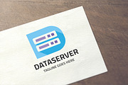Letter D - Data Server Logo