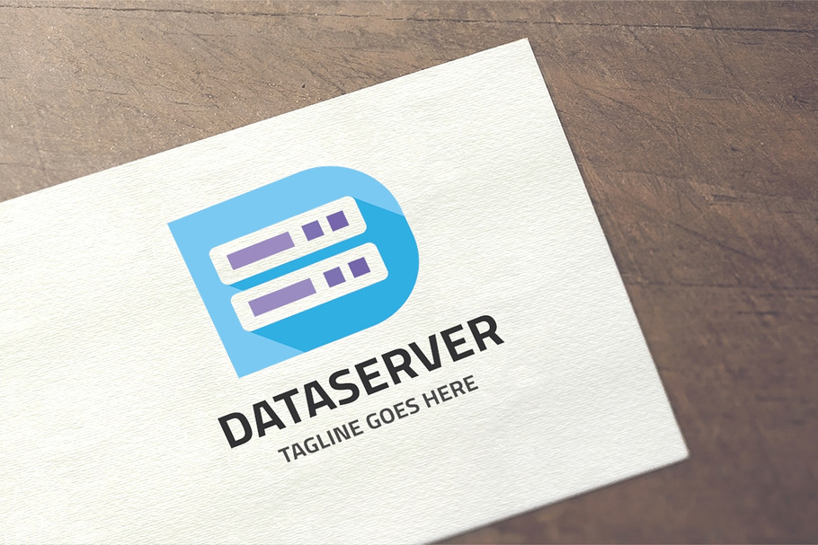 Letter D - Data Server Logo in Logo Templates - product preview 8